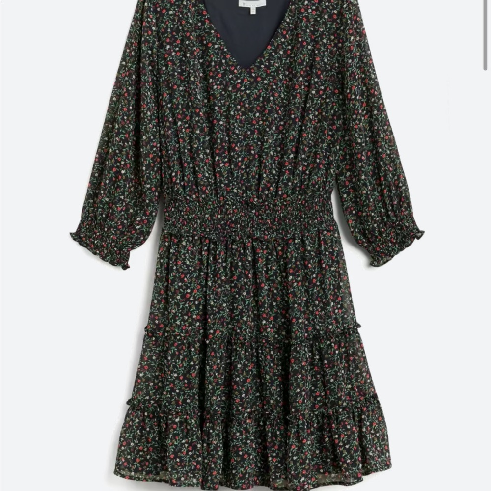 Anelle Smock Detail Dress by Skies are Blue